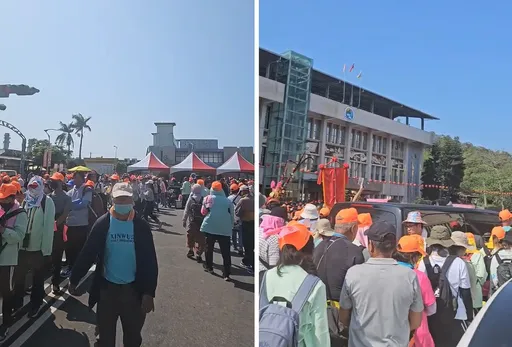 白沙屯媽祖提早駐駕　信徒措手不及！擠爆通霄火車站