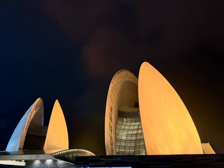 珠海大劇院是珠海指標性場館。林丞偉攝