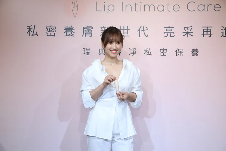 吳姍儒連續3年擔任LIP Intimate Care代言人。攝影中心攝