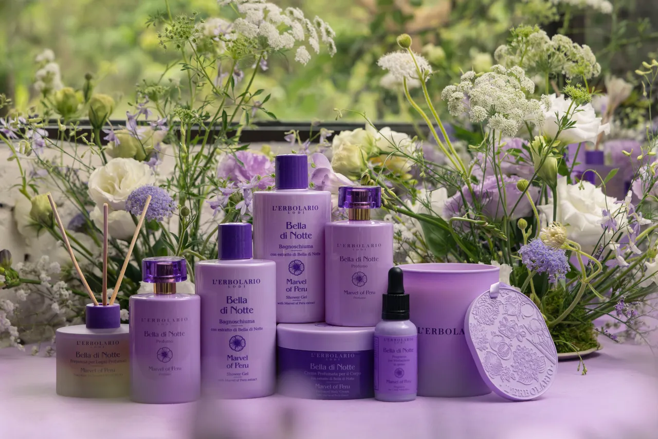 蕾莉歐紫茉花語香氛系列。品牌提供