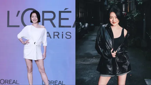 小S強勢回歸「黑化了」！擺巨星氣場　外套滑落肩頭耍性感