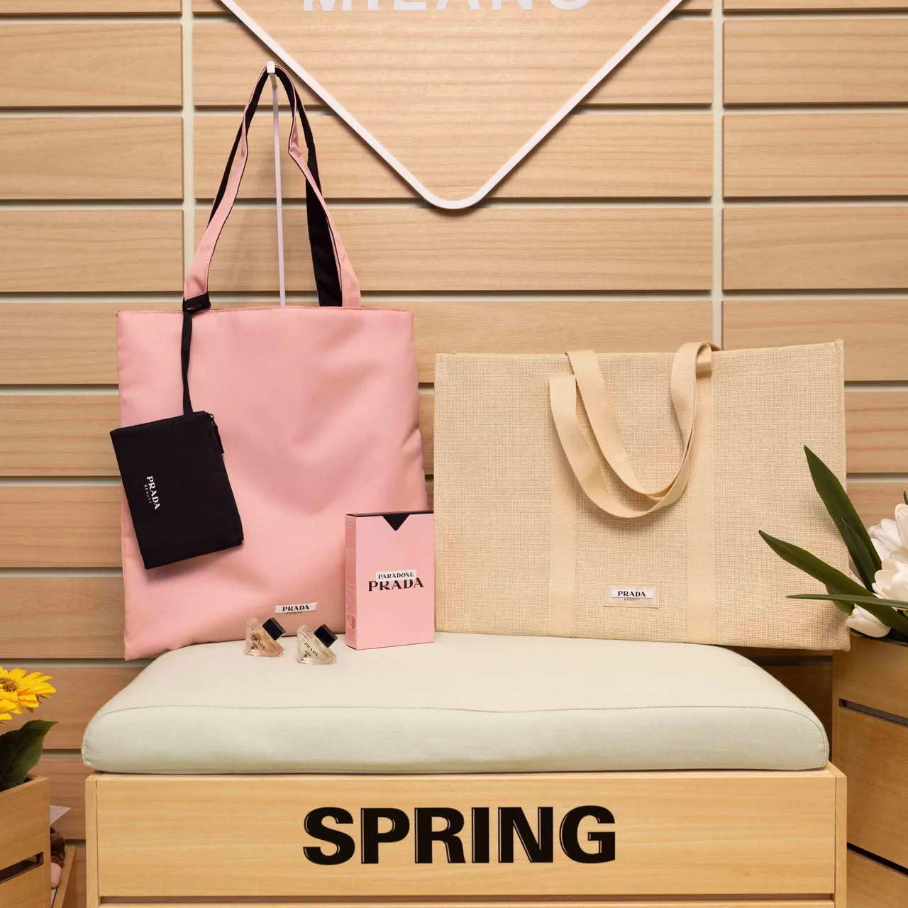 PRADA Beauty Market春市集滿額贈。品牌提供