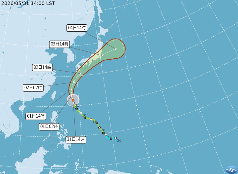 中颱薔蜜來勢洶洶!沖繩機場航班全取消 日本嚴防暴雨強風
