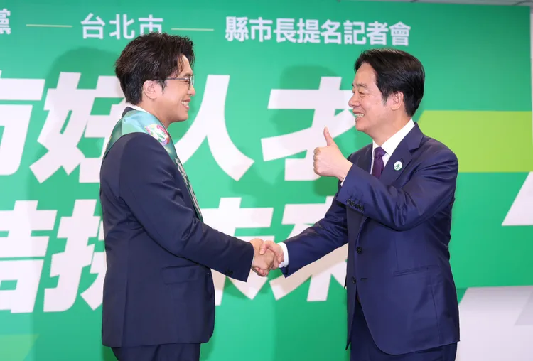賴清德推薦，沈伯洋是一流的人才，富有理想、有抱負。莊宗達攝
