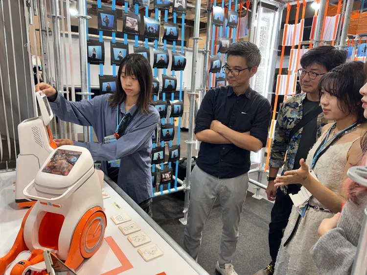 中華汽車攜手中原大學商業設計系延伸AI算力於產學合作中。業者提供