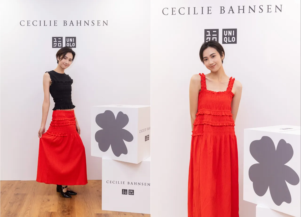 UNIQLO、Cecilie Bahnsen聯名系列。品牌提供