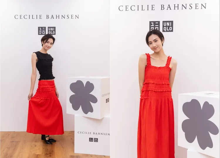 UNIQLO、Cecilie Bahnsen聯名系列。品牌提供