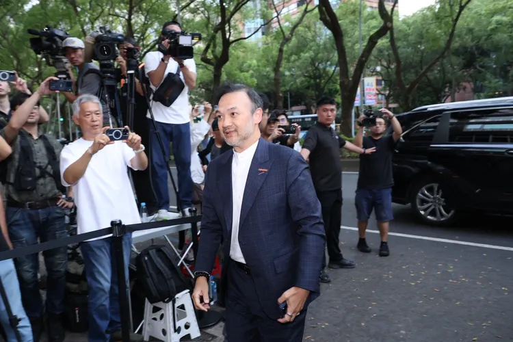 2026 黃仁勳兆元宴 英業達董事長葉力誠。莊宗達攝
