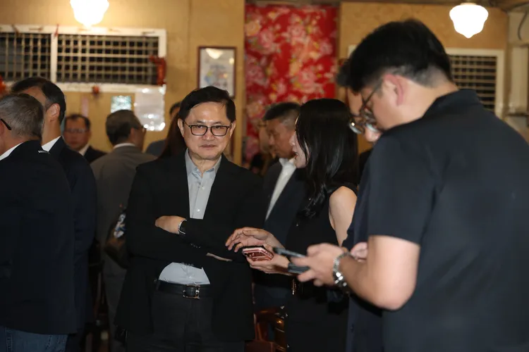 2026 黃仁勳兆元宴 和碩董事長童子賢。莊宗達攝