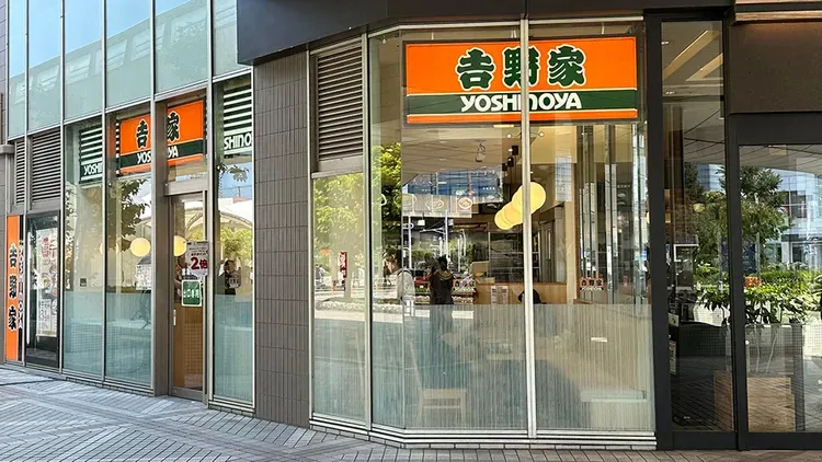 吉野家示意圖，非當事分店。翻攝吉野家推特