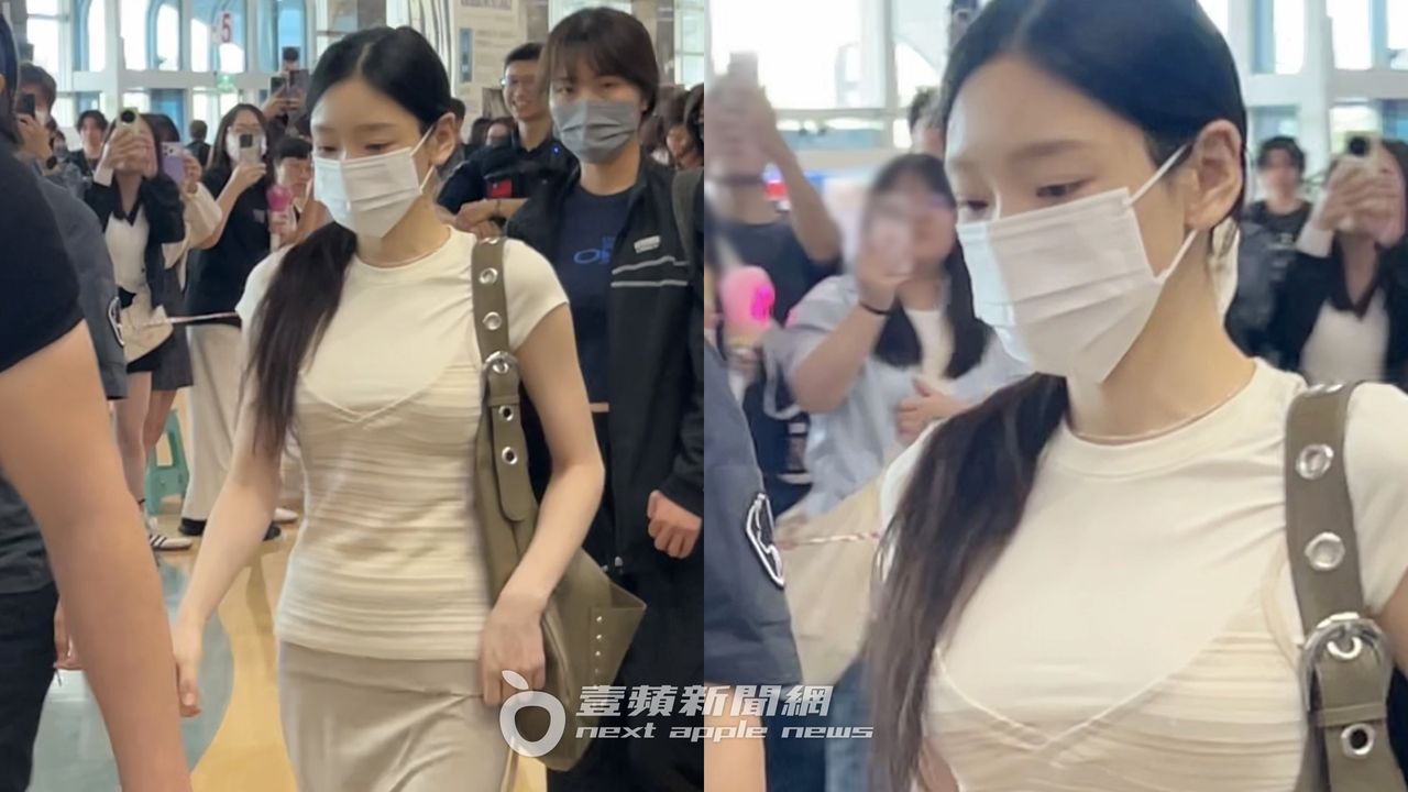 直擊|太妍現身小港低頭直走!粉絲隨偶像全場靜悄悄