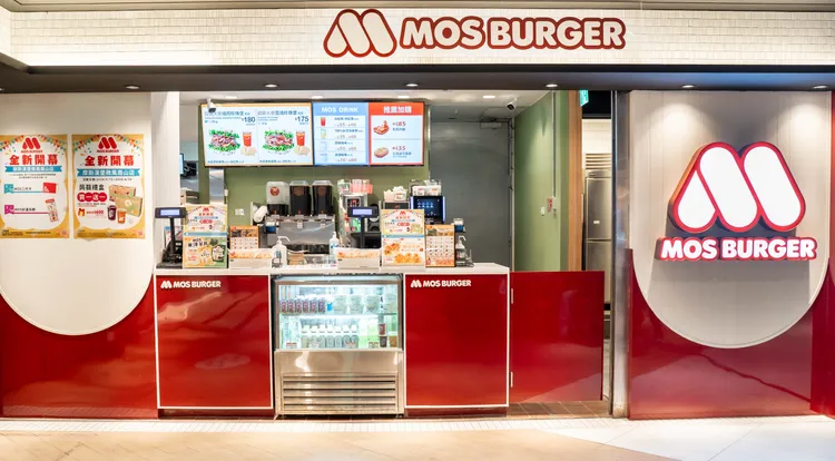 台北微風南山店新開幕。摩斯漢堡提供