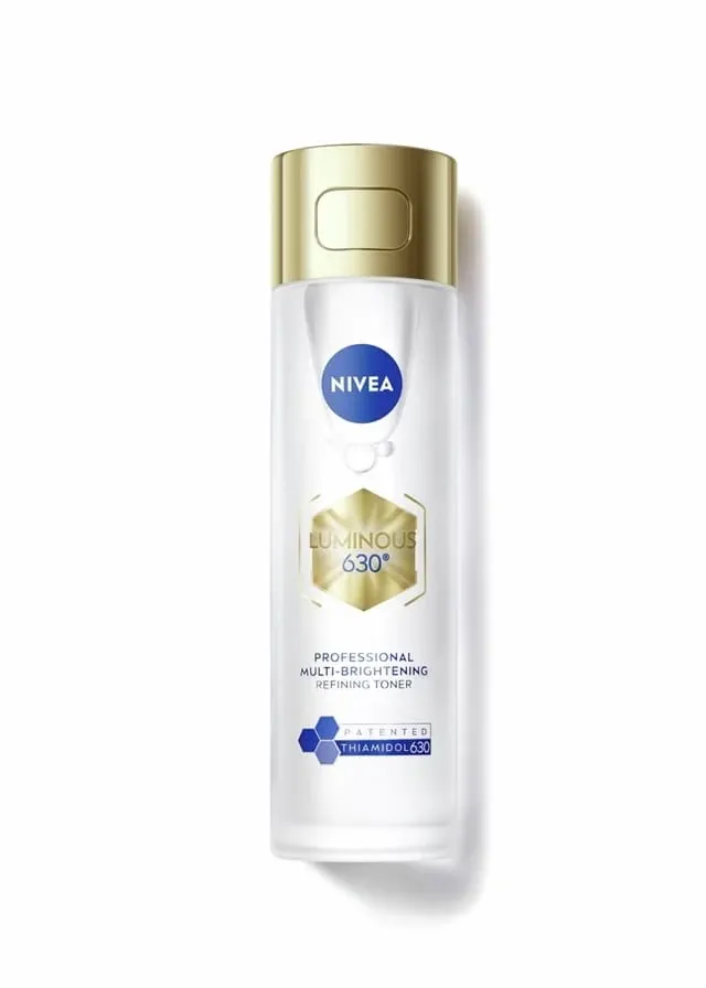妮維雅LUMINOUS630肌光三酸煥膚極粹水，120ml／799元。翻攝官網