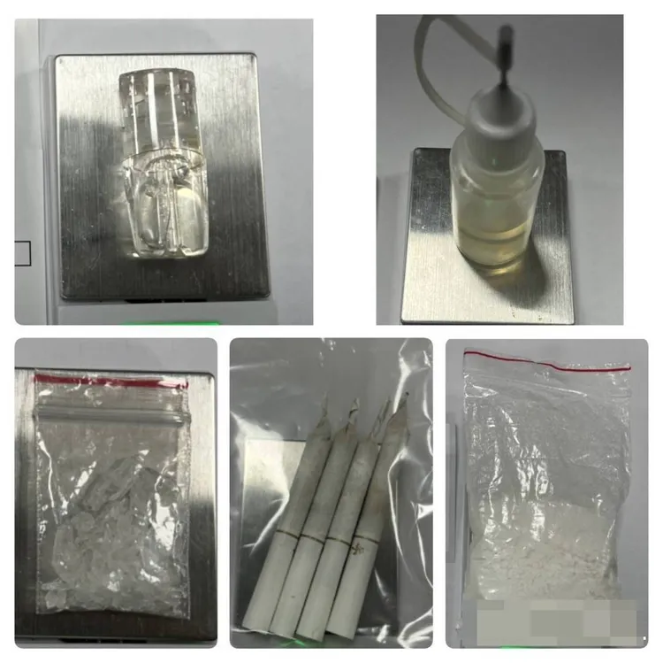 台南三分局溯源查獲1名9年徒刑通緝犯及2名嫌疑人，另起出大量毒品。翻攝畫面