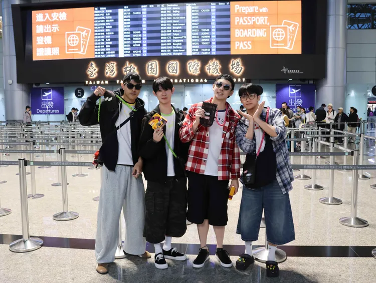 《泰好玩是真的》 紀成澔（右起）、葛兆恩、夏和熙、楊翹碩前進泰國展開未知的瘋狂旅程。結果娛樂提供