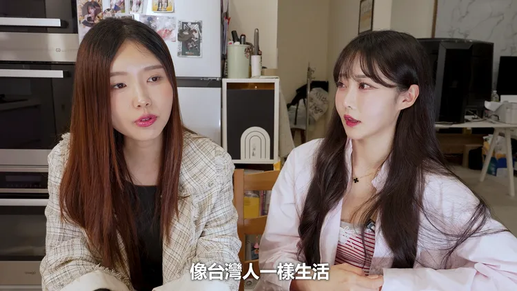 鄭嘉睿透露，目前正專注於休養身心、品嚐台灣美食並學習中文。翻攝韓國女生Judy YT