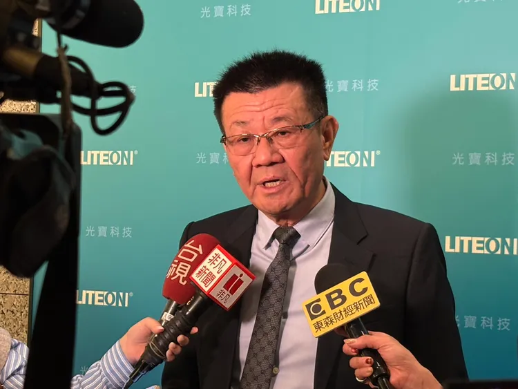 光寶科總經理邱森彬。呂承哲攝