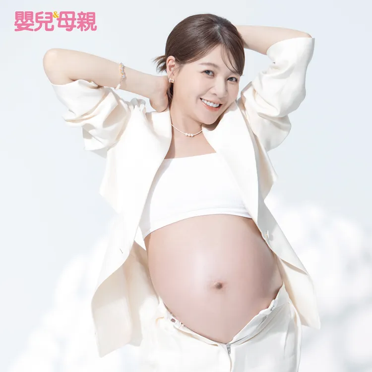 謝京穎的寶貝女兒是她最珍貴的名牌。《嬰兒與母親》雜誌提供