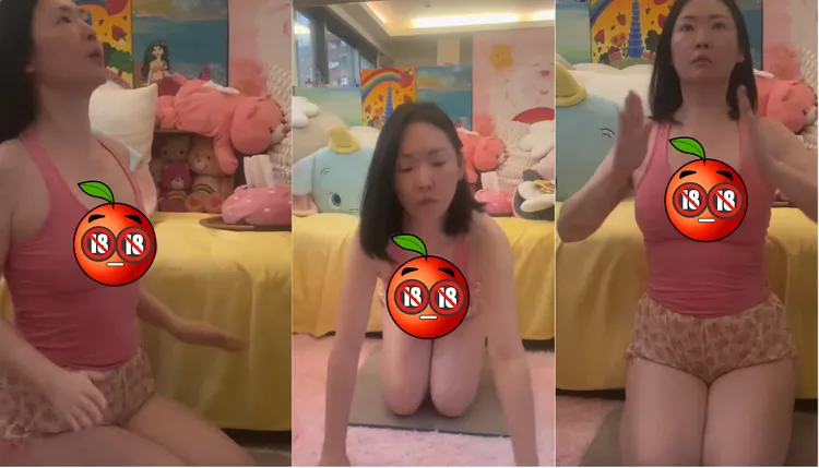 王俐人尺度擦邊引起討論。翻攝王俐人臉書