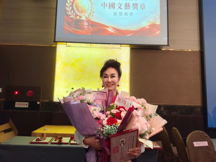 曹金鈴是第67屆中國文藝獎章得主。曹金鈴提供