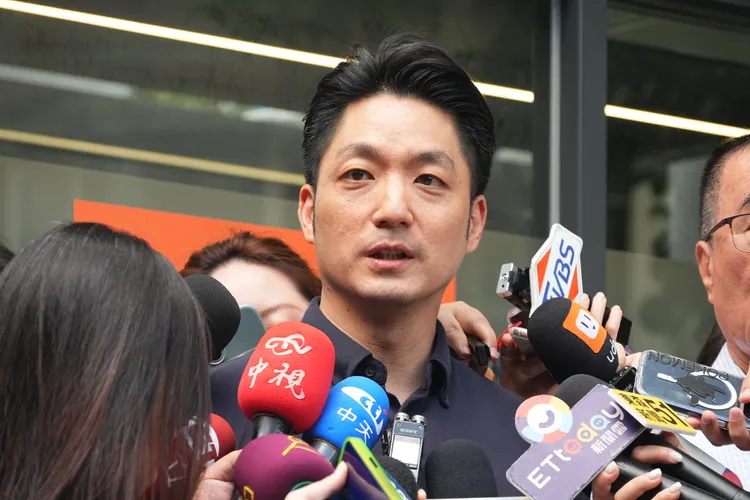 台北市長蔣萬安也被視為藍營明星，外界戲稱國民黨有3顆太陽。彭欣偉攝