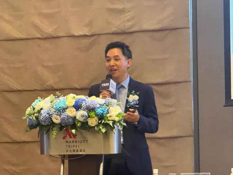 乾瞻總經理羅時豪。呂承哲攝