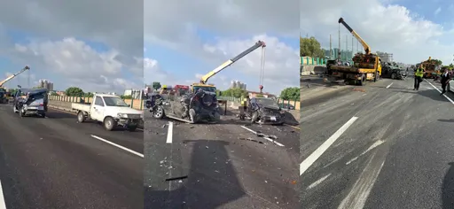 公路殺手！聯結車司機國道撞8車釀10傷　竟是毒駕闖禍遭羈押