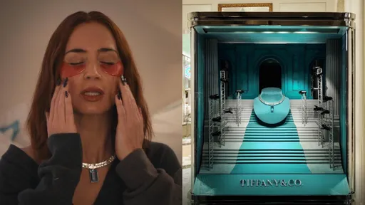 Tiffany聯手《穿著Prada的惡魔2》　沉浸式櫥窗展出讓Emily瘋狂的海水藍寶