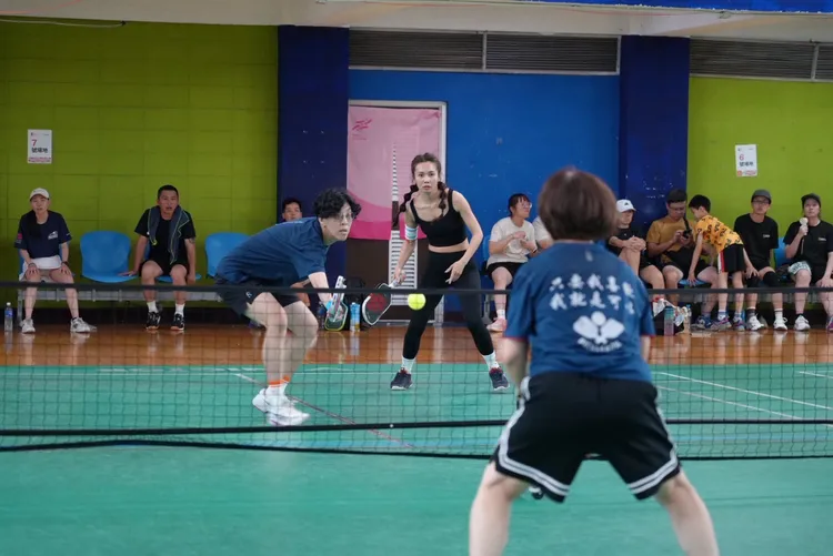 匹克球為新興運動，但報名人數眾多，人氣持續攀升。台灣同志運動發展協會提供