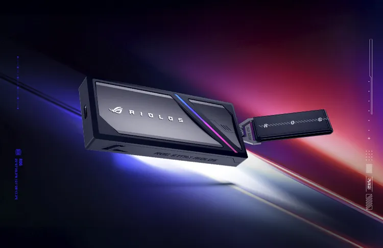 ROG Strix Aiolos支援NVMe PCIe與SATA SSD，傳輸速度較前代提升2倍，外觀加入Aura RGB燈效與熱液態矽膠塗層設計，兼顧高速傳輸、散熱與電競風格。ROG提供