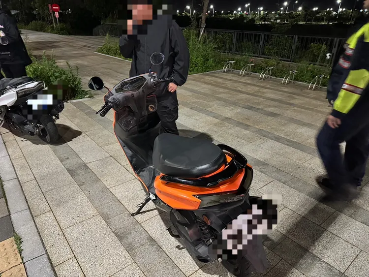 3人被帶回警局起初態度囂張，但警方逐一出示監視器畫面及相關違規證據後，只能低頭認錯。翻攝畫面