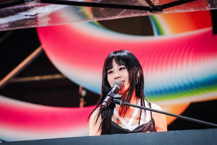 白安今日前往小琉球參與音樂會演出，許願幸運見到海龜。相信音樂提供
