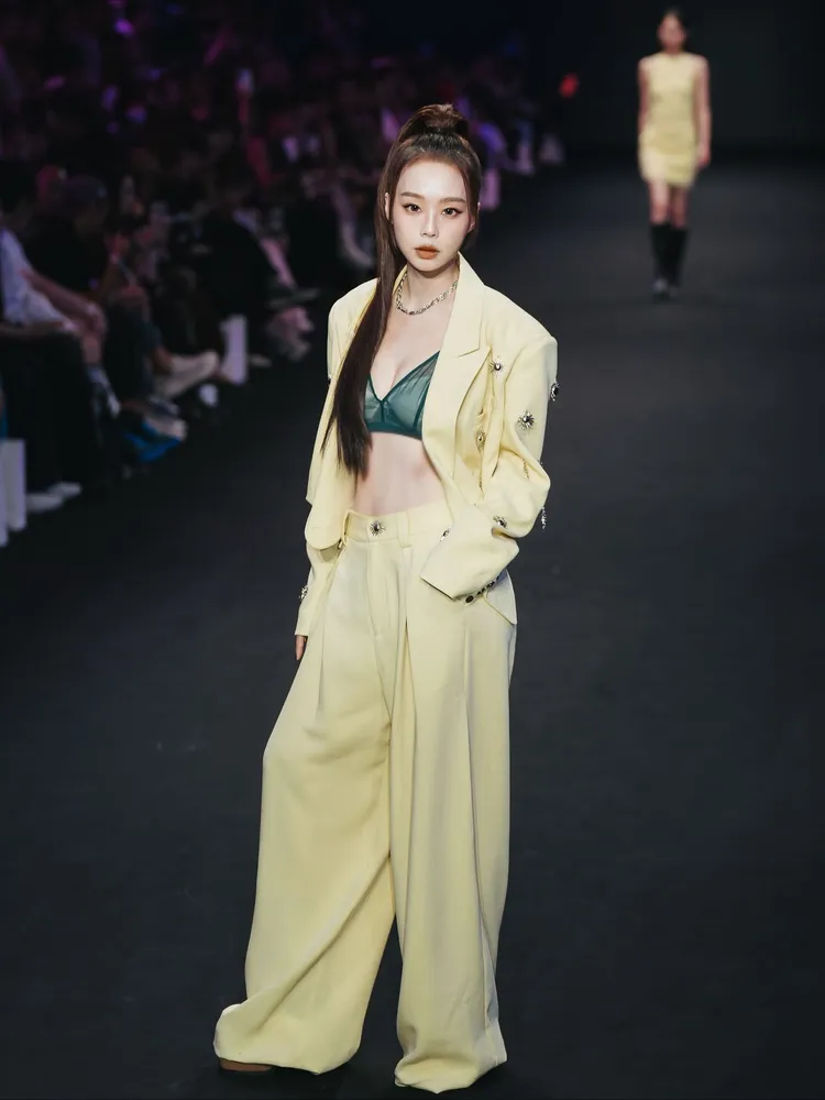 孫淑媚去年走秀一戰成名，被封為「台版Jennie」。翻攝孫淑媚臉書