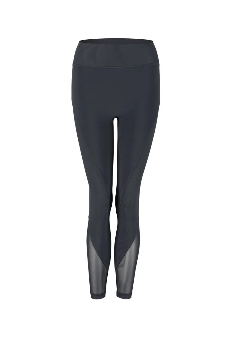 lululemon Nulu No Line網布拼布設計高腰瑜伽緊身褲24，3980元。品牌提供