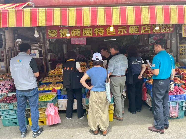 農業局等單位聯合稽查，農業局提供