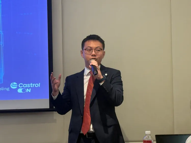 嘉實多亞太地區市場開發總監蘇禾程。呂承哲攝