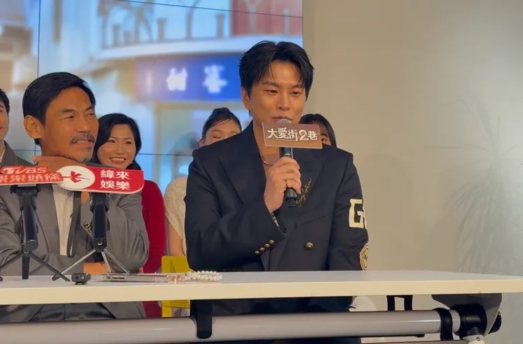 阿弟今天都沒提任何團員的名字，不知是否被下封口令。王思穎攝