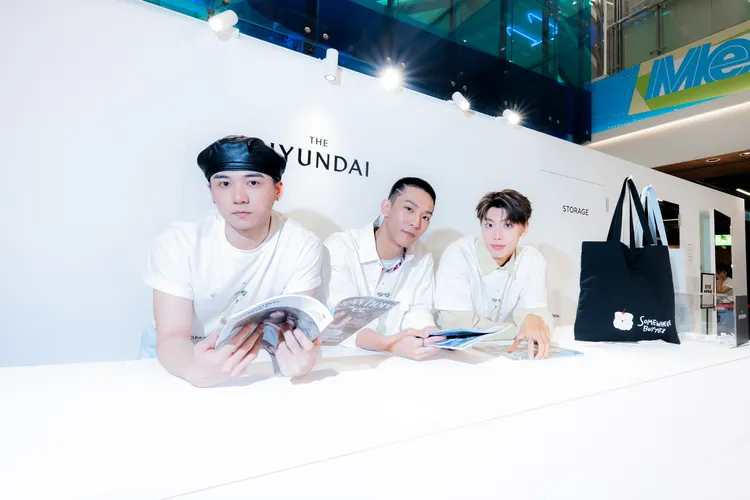周祖安（左）是公認「時尚小百科」，黃文廷（右）曾是時尚黑洞。THE HYUNDAI 現代百貨提供