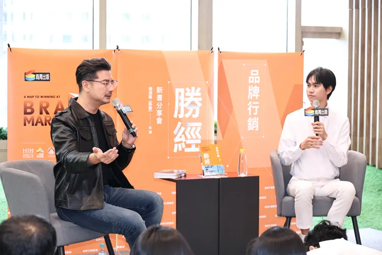 凱爺（左）和Andy老師整場妙語如珠。攝影中心攝