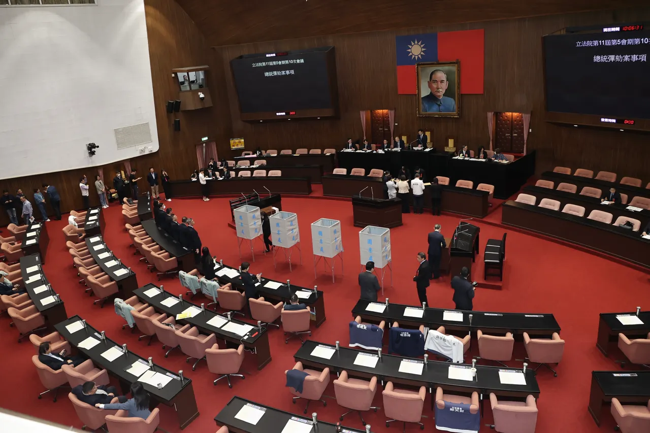 賴清德彈劾案未通過！藍白闖關失敗　同意56票、反對50票