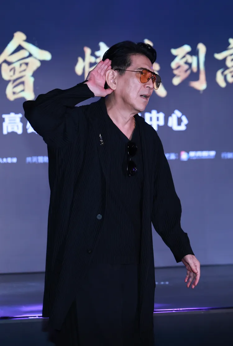 高捷現身演唱會宣傳。彭欣偉攝