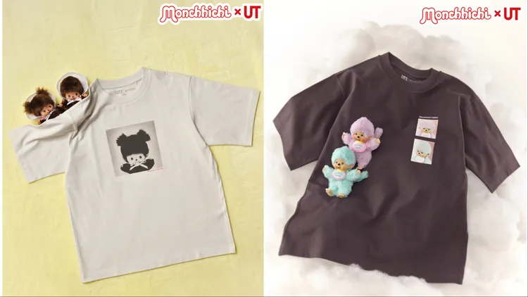 UNIQLO女裝Monchhichi UT印花T恤，各490元。品牌提供
