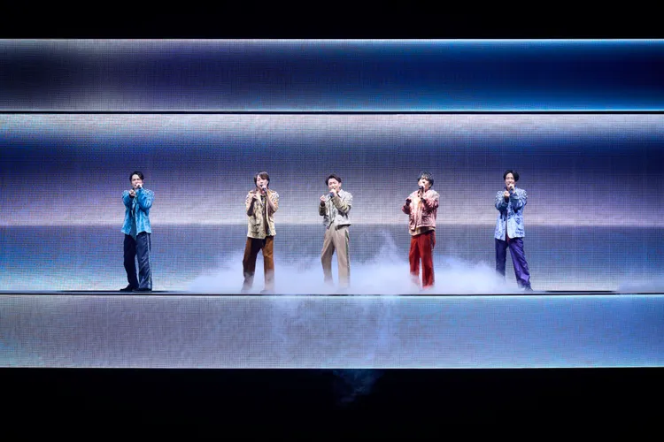 「嵐」今晚獻出最後合體演出。翻攝ARASHI X