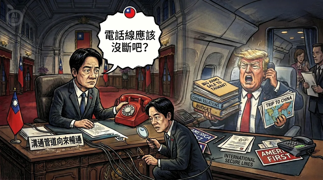 賴清德先表白，川普就會打電話嗎？