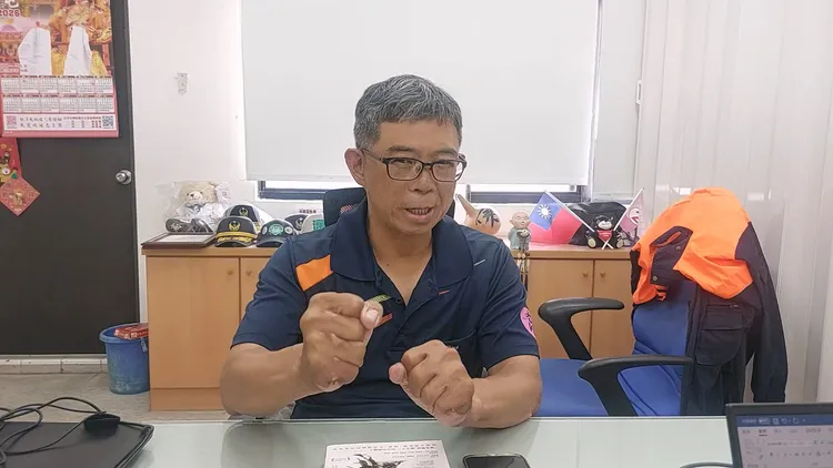 余泰運說，遇困難要突破困境，要面對，改變自己想法去面對！凃建豐攝