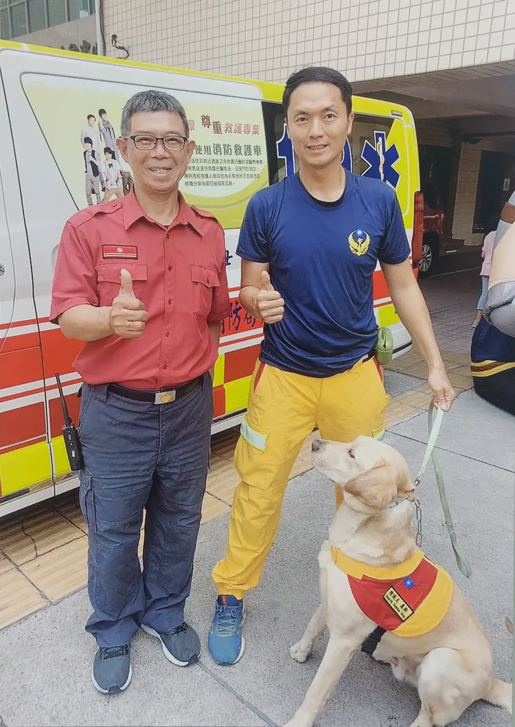 余泰運在氣爆後復建2年，2016年重回職場。翻攝畫面