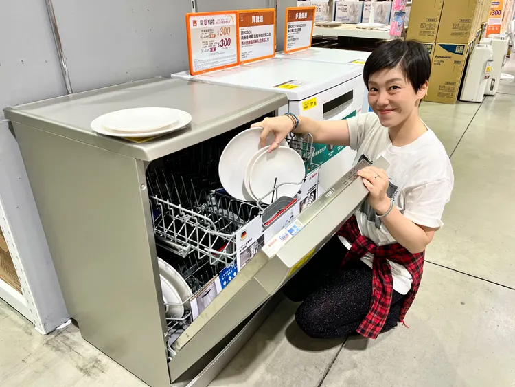 「BOSCH洗碗機」為特力屋近年熱門的「安太座」禮物之一。業者提供