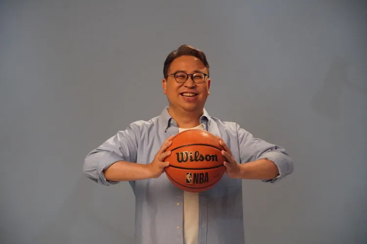 黃世杰秀球技。黃世杰團隊提供