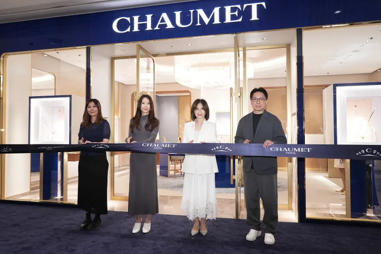 Chaumet位於新光三越A9的專門店舉行開幕活動。彭欣偉攝