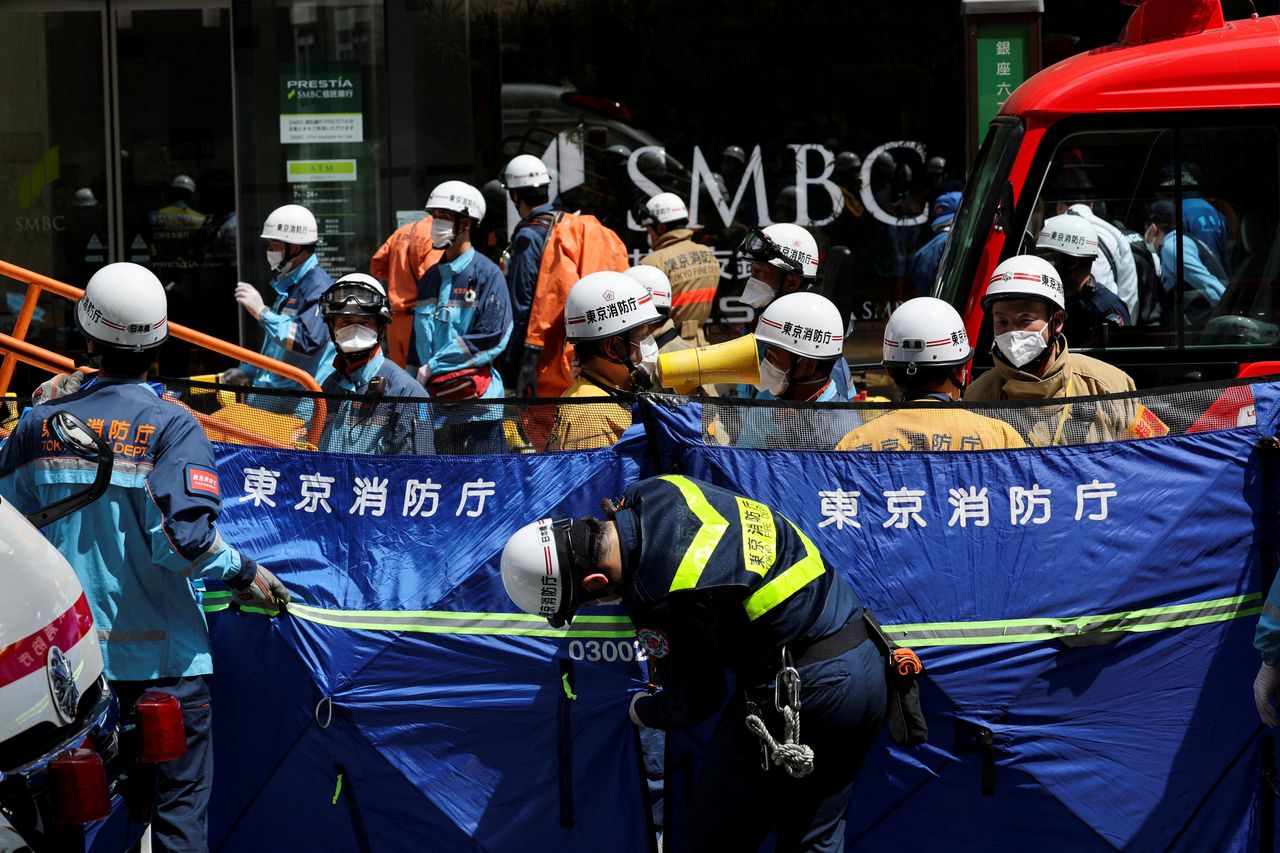 銀座GINZA SIX刺激物案29人不適 疑2嫌涉案